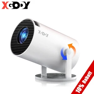 Mini 1080P Beamer HD Projektor 4K 10000LMS LCD 5G WiFi Heimkino Bluetooth HDMI - Bild 1 von 11