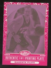 2006-07 Topps Finest Magenta Printing Plate #8 Steve Nash Suns HOF 1/1