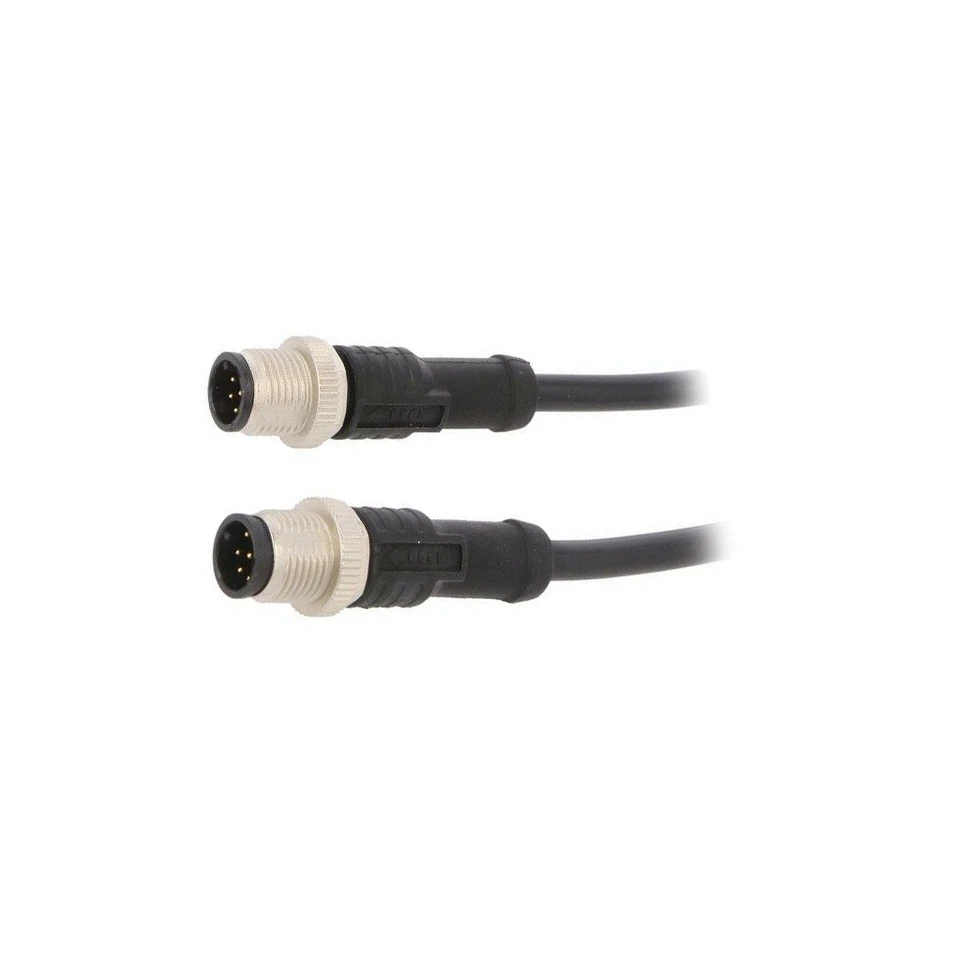 M12A08FL-12AFL-SB001 cable: for sensors/automatic machines PIN: 8 M12-M12 1m ... - Image 1 of 1