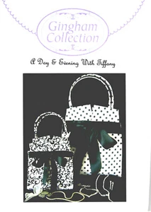 A Day & Evening with Tiffany Bag Purse Sewing Pattern by Gingham Collection - Picture 1 of 2