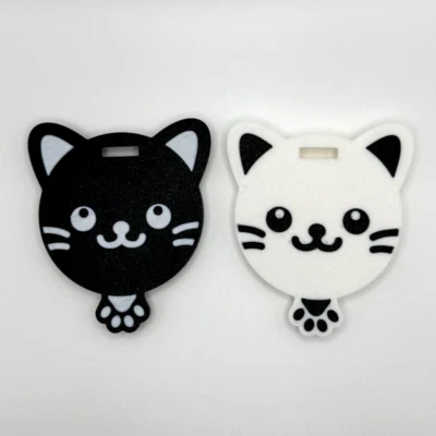 3er Set Dosendeckel Katzenfutter Katze Geschenk Set Deckel Dose Katzenfutterdose - Bild 1 von 4