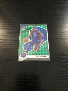 20-21 Panini Mosaic Basketball Jerami Grant Green Mosaic Prizm!! - Picture 1 of 2