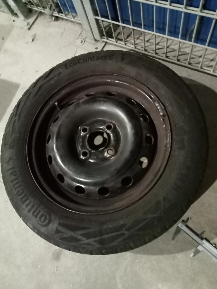 Stahlfelge 4x100 Mit Sommerreifen 185/60 R14, Reserverad - Bild 1 von 1