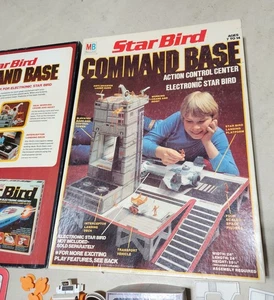 Base di comando Milton Bradley Star Bird 1978 vintage con scatola completa - Foto 1 di 15