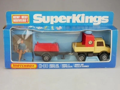 K-030B Unimog & Compressor - 72991 Matchbox Superkings - Bild 1 von 4