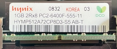 Hynix PC2-6400 RAM 2gb - Image 1 of 3