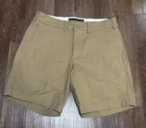 Men’s Abercrombie & Fitch Men’s Khaki Shorts Size 28 7" New With Tags Condition - Picture 1 of 6