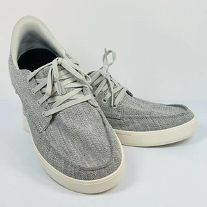 Kizik Porto Sneaker Boat Shoe Handsfree Alloy Heather Grey Men Sz 9 Womens 10.5 - Picture 1 of 12