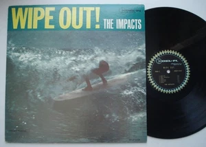 THE IMPACTS Wipe Out! VG++ DEL-FI DFLP-1234 original mono Surf vinyl LP - Foto 1 di 4