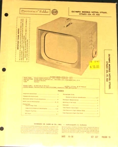 Sam's Photofact Folder, Set 337 Folder 13, 11-56, Olympic, NF - Bild 1 von 1