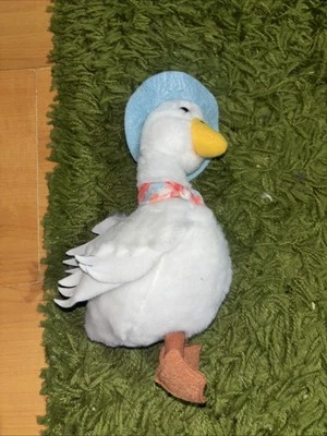 Peter Rabbit Jasmine Puddle Duck Ty Soft Toy - Image 1 of 3