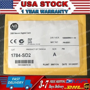 NEW Allen-Bradley 1784-SD2 Secure Digital Memory Card 2GB 1784SD2  US Free Tax - Picture 1 of 6