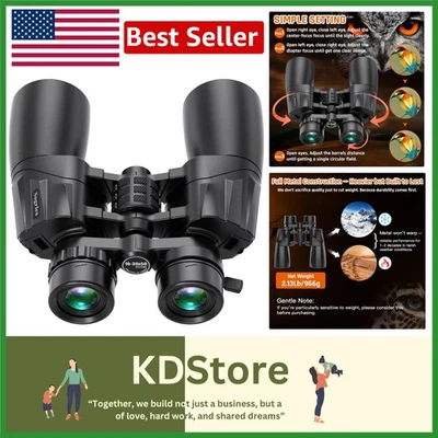 ProZoom 10-30x50 Waterproof Binoculars – Ultra Bright, Precise, and Versatile... - Image 1 of 4