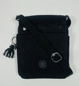 Mini bolso bandolera Kipling negro negro negro para mujer, bolso ajustable ligero - Imagen 1 de 9