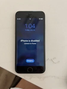 Apple iPhone 6S - A1633 - 32GB - Black - disabled  (0419B) no sim - Picture 1 of 2