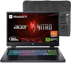 Acer Nitro 17 Gaming Laptop | AMD Ryzen 7 7735HS | NVIDIA GeForce RTX 4050 - Picture 1 of 5