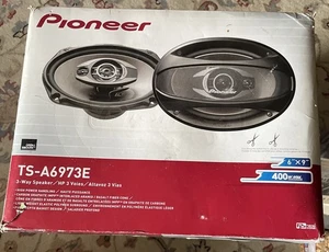PIONEER TS-A6973E 3-Way Speakers 6" x 9" 400 Watts Max Black 1 Pair NIB ORIG BOX - Picture 1 of 3
