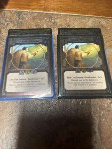 4x AKODO SHUSAKU FOIL -LEGEND OF THE FIVE RINGS CCG(L5R)-PROMO-2003 - Picture 1 of 1