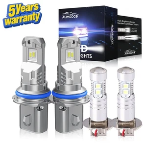 For Chrysler Town & Country 1996-1997 Led Lights Bulbs High Low Beam Fog Light - Picture 1 of 14