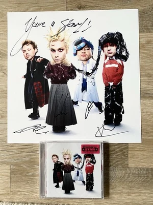 5 Seconds Of Summer Everyone’s A Star Lyrics Hand Signed Print + CD Album - Bild 1 von 4