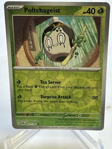 2024 Pokémon Poltchageist 021/167 Sv06: Twilight Masquerade Reverse Holo - Picture 1 of 2