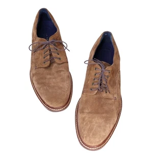 Oxford COLE HAAN Adams Grand Plain scamosciato pelle marrone stringate uomo 11M - Foto 1 di 8