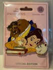 Disney Beauty and the Beast Books and Tea Jumbo Collectible Pin