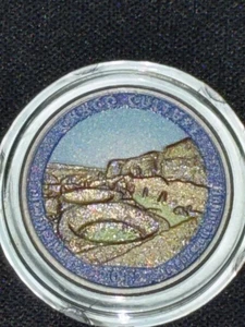 Chaco Culture 2012d America The Beautiful Colorized Washington Quarter UNC  - Picture 1 of 5