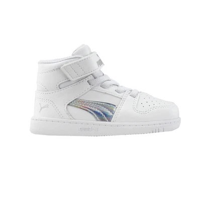 PUMA Rebound Sl Iridescent Lace Up  Toddler Boys Size 4 M Sneakers Casual Shoes - Image 1 of 4