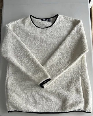 Pullover de lana Sherpa grande para mujer Lands End manga larga suave acogedor otoño invierno Foto 1 de 4