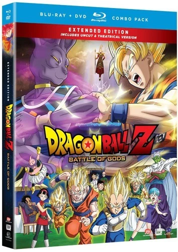 Dragon Ball Z: Battle of Gods [New Blu-ray] With DVD, Director's Cut/Ed, Exten - Image 1 of 1
