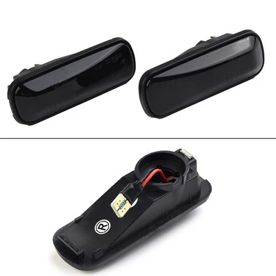 3500k Amber LED Lamp Front Fender Side Marker Light Signal Indicator 2pcs - Image 1 of 4