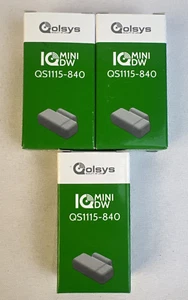 x3 Qolsys QS1115-840 IQ Door Window MINI-S Sensor, Interlogix Compatible *READ* - Picture 1 of 2