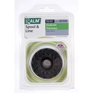 QT236 Spool & Line Fits Qualcast 36v Trimmer Strimmer GT36Li YT7421-03 485581 - Picture 1 of 2
