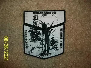 New Mikanakawa OA Lodge 101 Boy Scout Summitcorps Flap & Patch BSA - Picture 1 of 1
