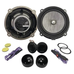 6.5" 80 Watts RMS 4-Ohm Hyundai OEM Drop In Component Speaker Pair Massive Audio - Picture 1 of 6