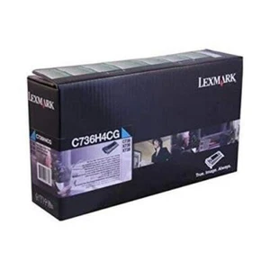 Lexmark C736H4CG  Cyan Toner Cartridge C736 GENUINE NEW SEALED BOX - Picture 1 of 1