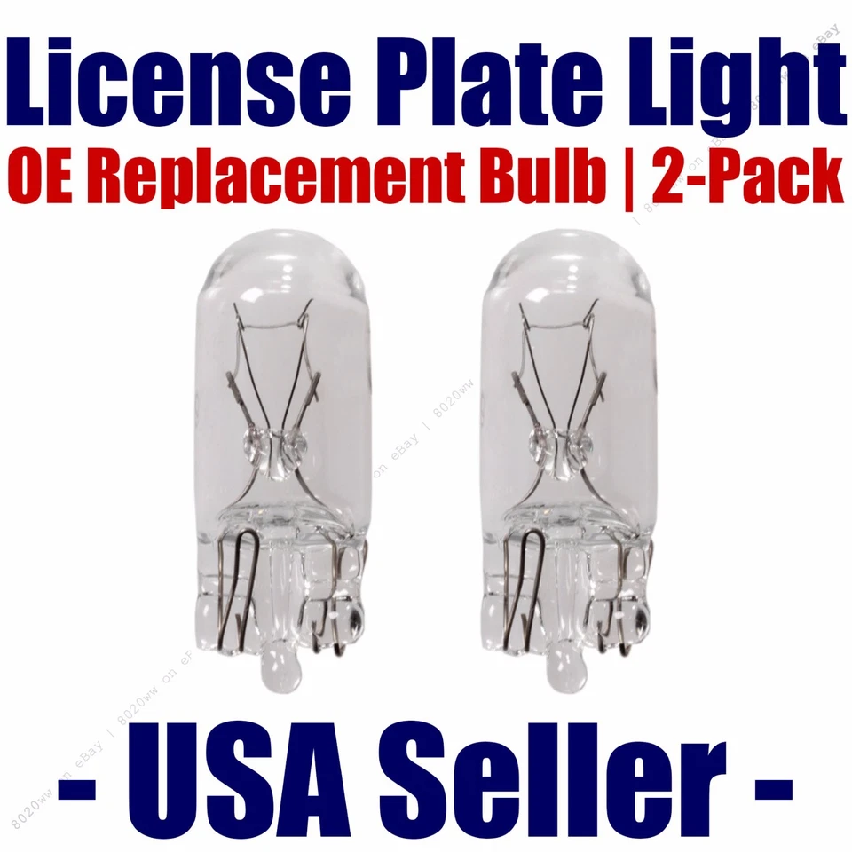 License Plate Bulb 2pk OE Replacement Fits - Listed Subaru Vehicles - 2825 - Image 1 of 1