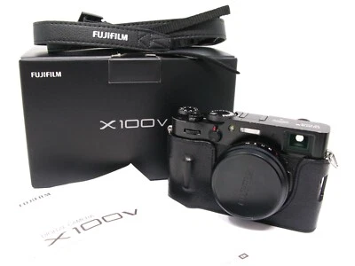 Fujifilm X100V 26.1MP Digital Camera Boxed With Accessories - Image 1 of 4