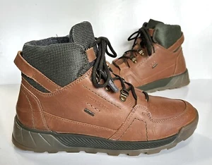 STIVALI uomo Josef Seibel TopDryTEX foderati in pile taglia UK 8 (42) ottime condizioni - Foto 1 di 5