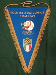 Gagliardetto ricamo "FIBS - NAZIONALE BASEBALL - XXVII OLIMPIADI - SIDNEY 2000" - Picture 1 of 1