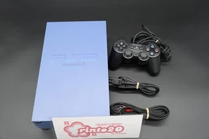 Sony PlayStation 2 PS2 nur Konsole SCPH 39000 TB Spielzeug Blau Türkis Japan Gebraucht - Bild 1 von 18