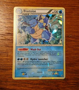 Pokemon TCG card Blastoise HS Unleashed Cracked Ice Holo 13/95 MINT - Picture 1 of 2