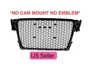 Audi 09-12 AUDI A4/S4 B8 8T HONEYCOMB SPORT MESH RS4 STYLE Front Grill - Bild 1 von 6