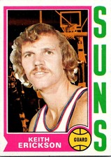 1974 Topps #53 Keith Erickson ex