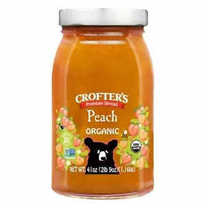 Premium Bio Peach Spread di Crofter's 41 OZ - Foto 1 di 3