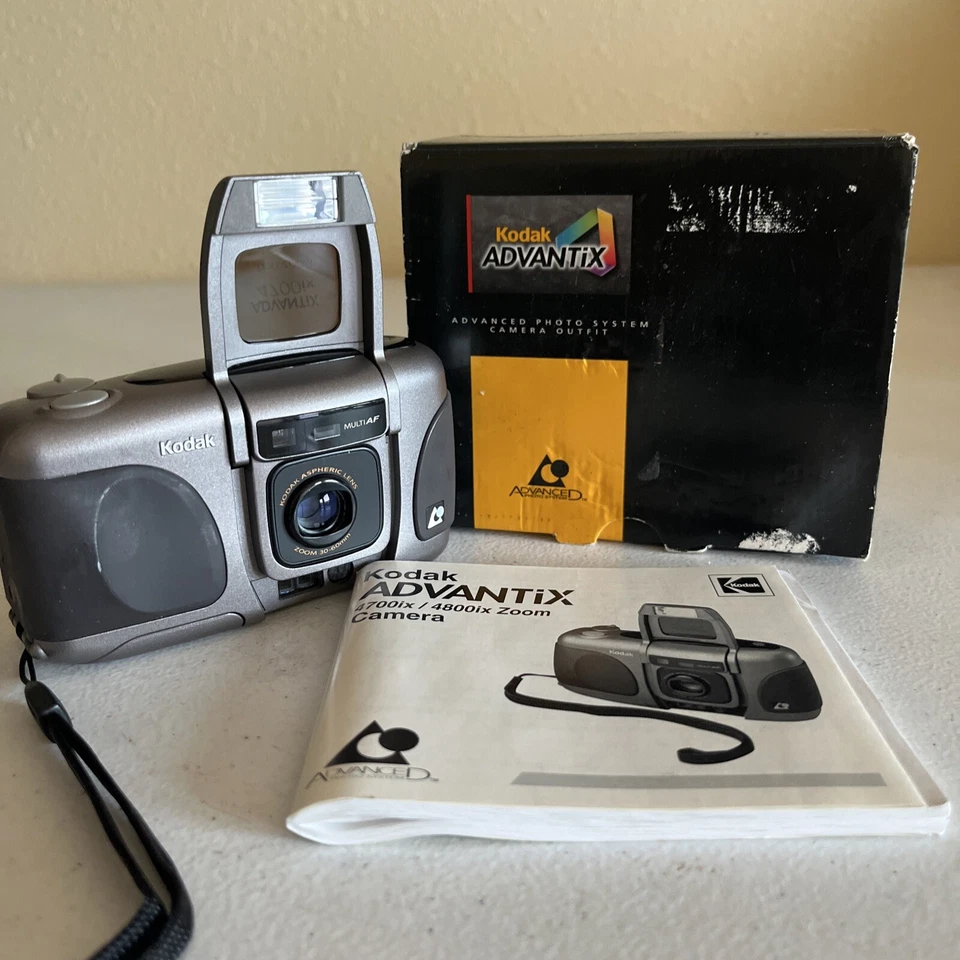 Câmera de Filme Kodak Advantix 4700 IX AF Point & Shoot TESTADA! - Imagem 1 de 4