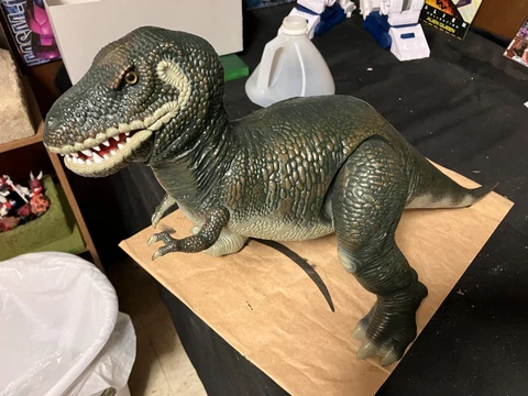 DINO RIDERS TYRANNOSAURUS REX T-Rex DINOSAUR Non-working 80s 1988 TYCO Cover