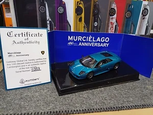 1/43 Autoart Lamborghini Murcielago 40th Annv. Diecast - Picture 1 of 8