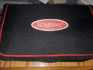 Scrabble Crossword Game Folio Edition w Zipper Case Travel Parker Brothers-NEW - Picture 1 of 5